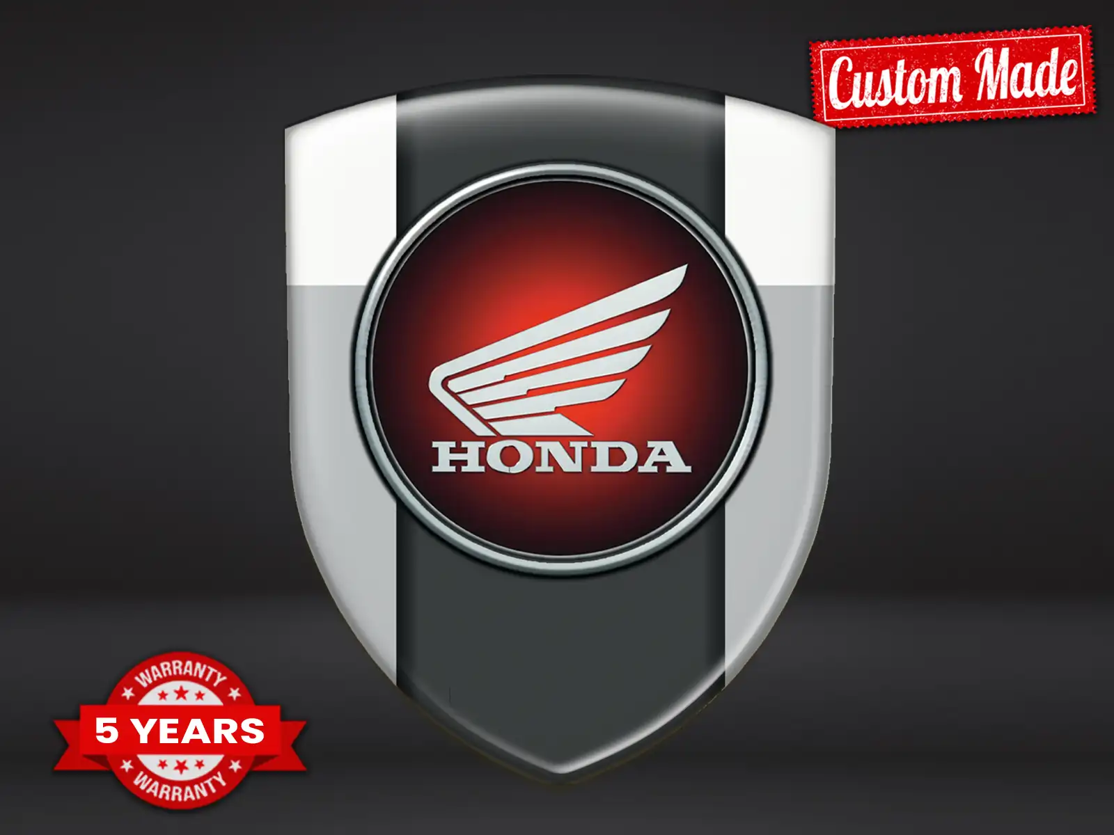 Honda Adesivo Parabrezza Resistente Pregiato Professionale